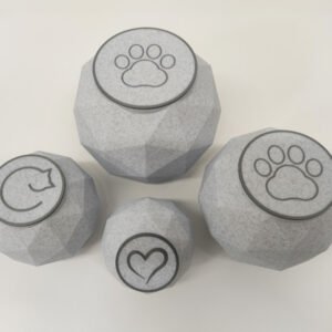 Urna modelo Paz - Gris piedra