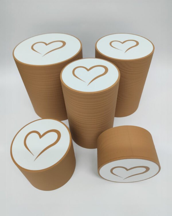 Urna modelo Zen - Efecto madera
